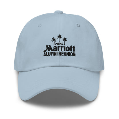 Dad hat with black logo