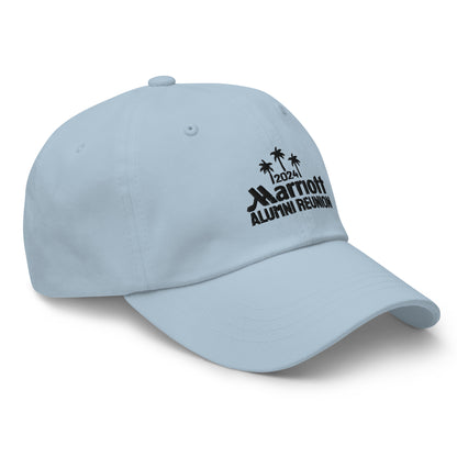 Dad hat with black logo