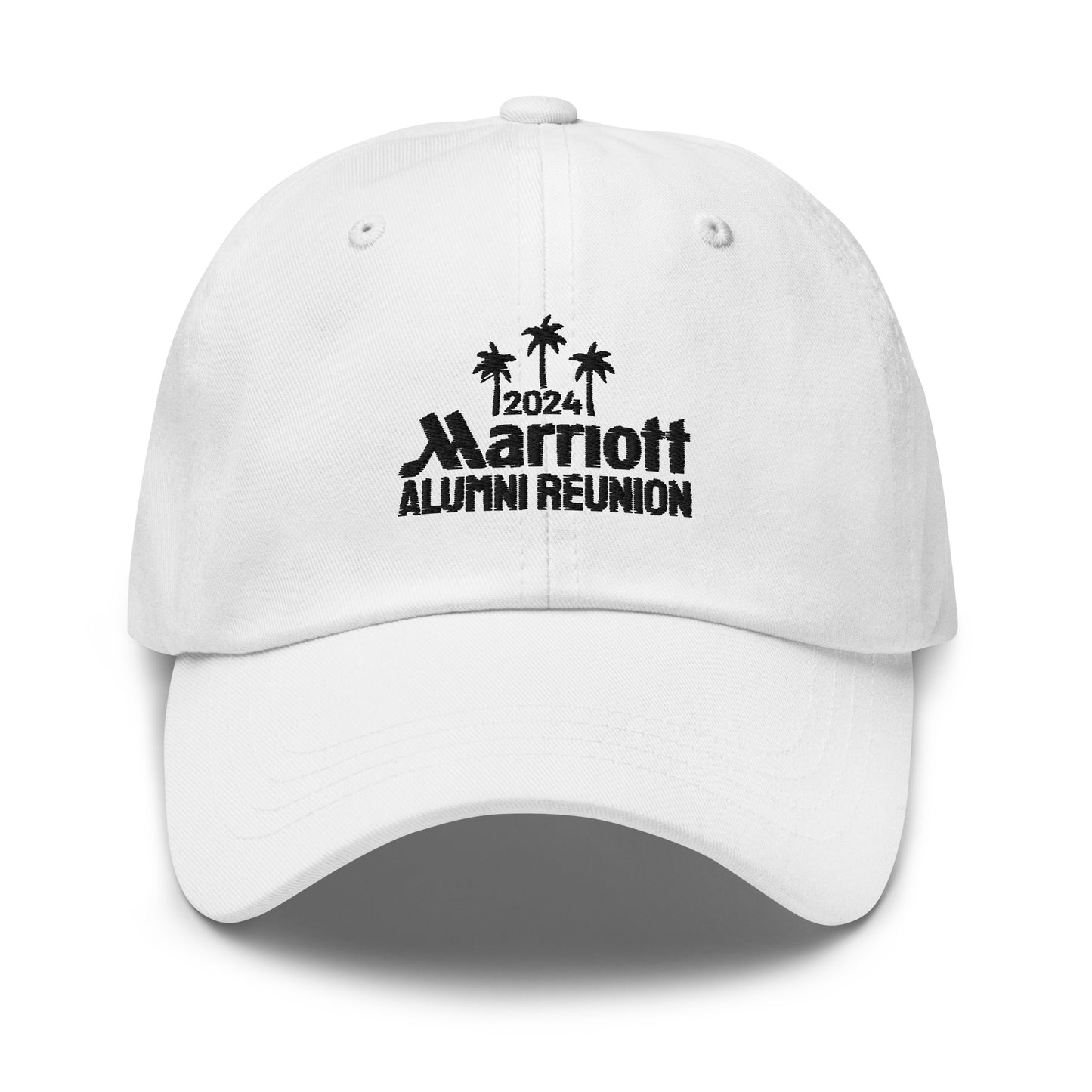 Dad hat with black logo