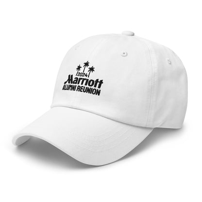 Dad hat with black logo