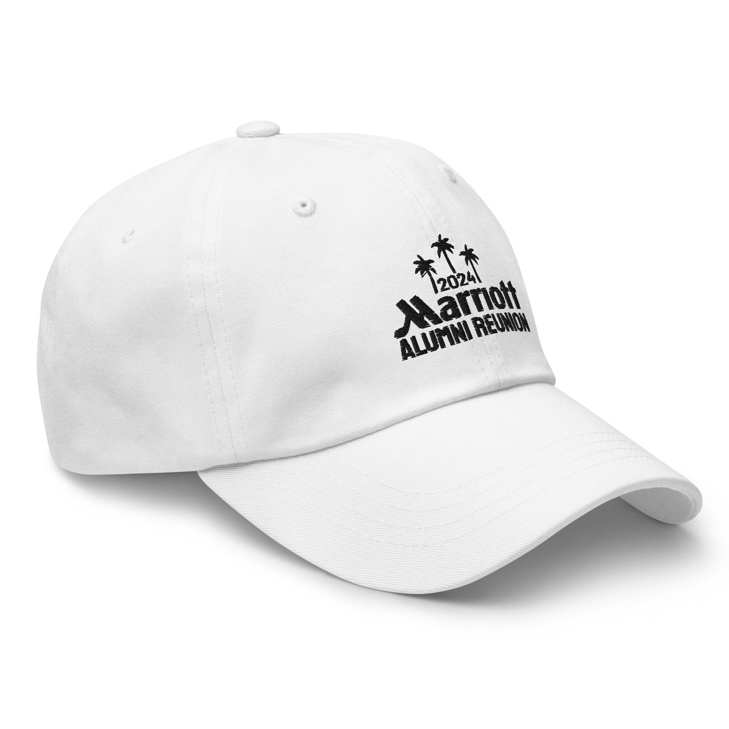 Dad hat with black logo